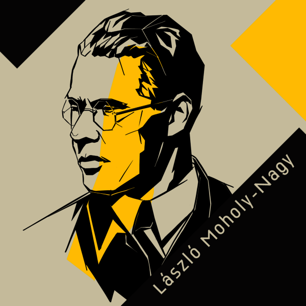 Porträt von László Moholy-Nagy